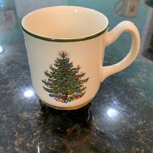 Lot of 12 Cuthbertson Original Christmas Tree Mugs